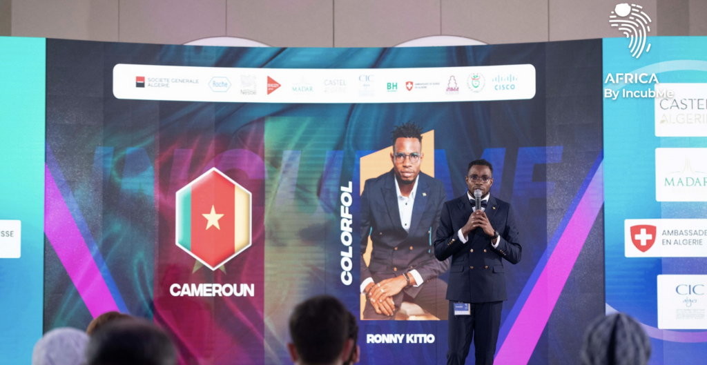 Rony Kitio, 29 ans, a lancé une plateforme de streaming de musique et de vidéo financée par les paiements via les téléphones mobiles (IncubMe)