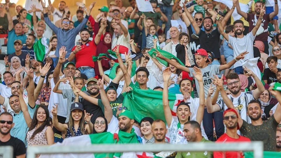 Le public lors des Jeux méditerranéen d'Oran